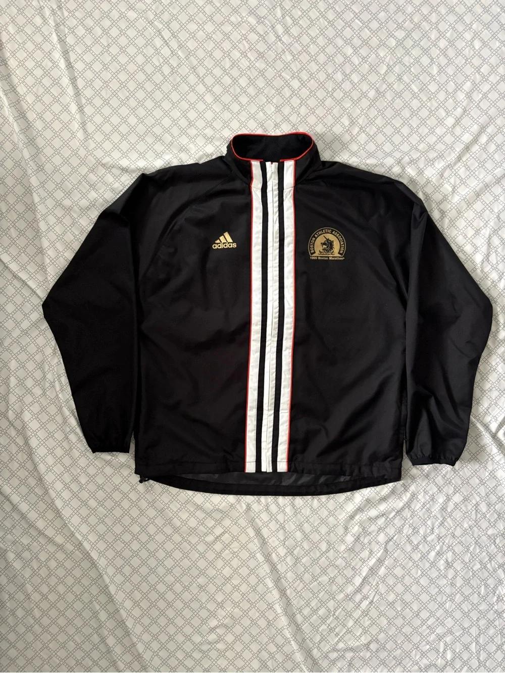 Vintage Adidas 1999 Boston Marathon Full Zip Jacket